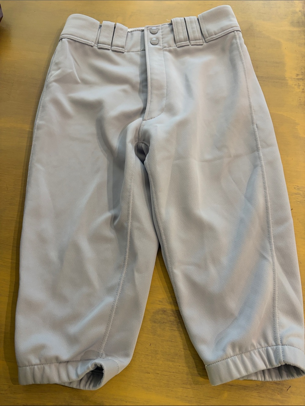 Mizuno Men's Baseball Pants in Light Gray